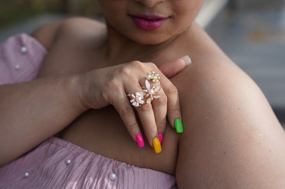 Whimsy in White & Green