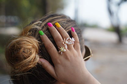 Whimsy in White & Green